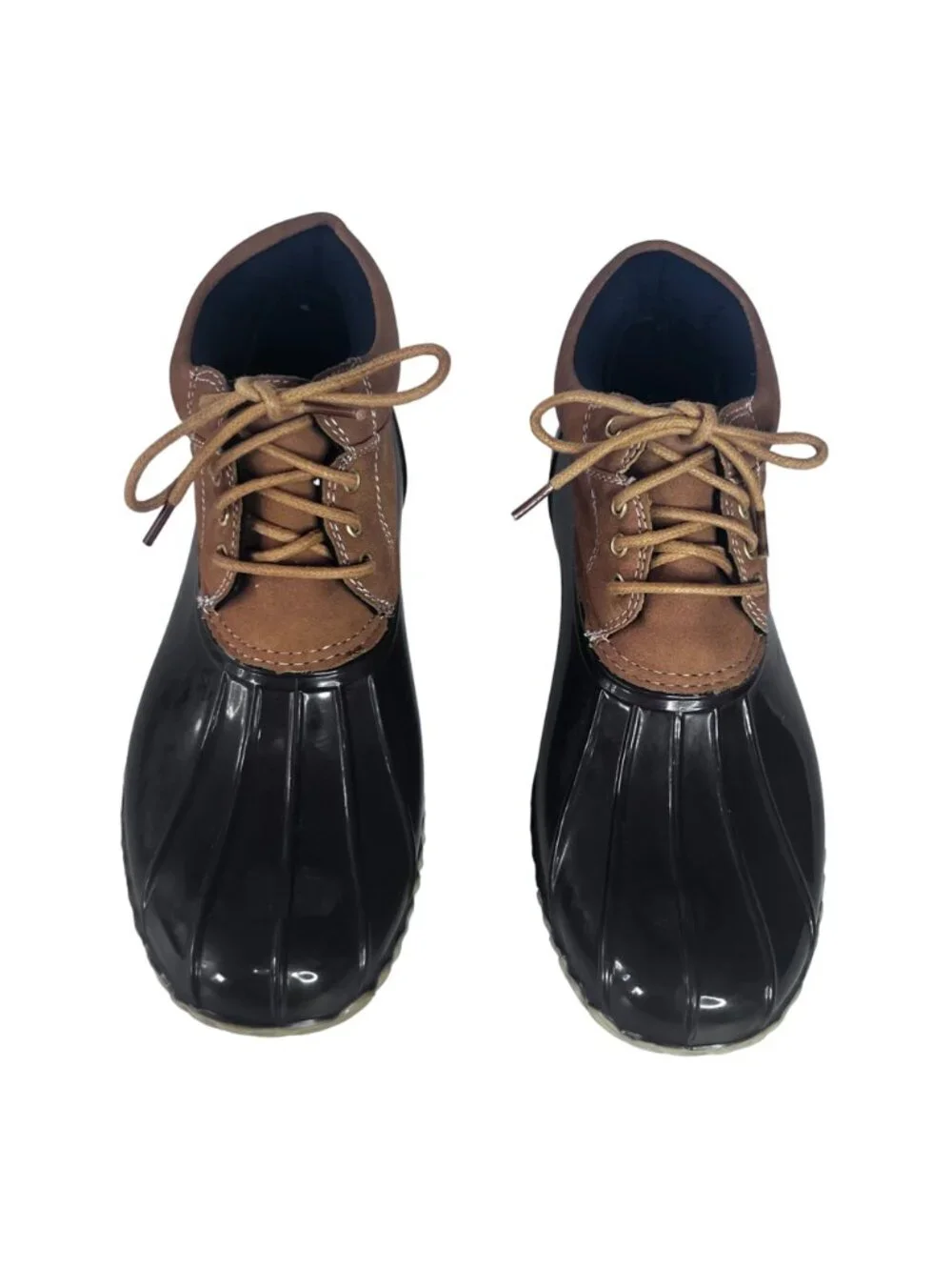 Tommy Hilfiger Casey Duck Boots Womens Size 9 Brown Waterproof